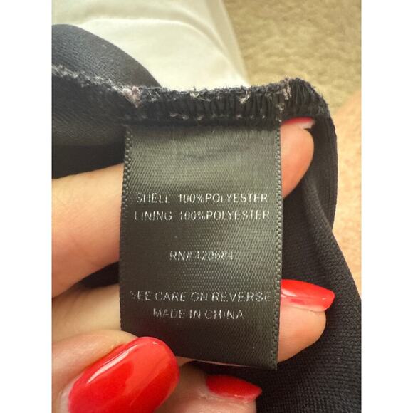 Torrid cold shoulder black heart skater dress plus size 2 (2X) - Picture 8 of 10